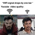 Wifi signal drops by one bar