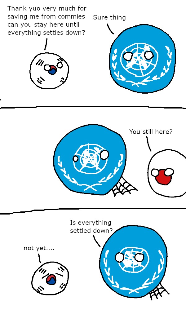 United Nations in Korea - meme