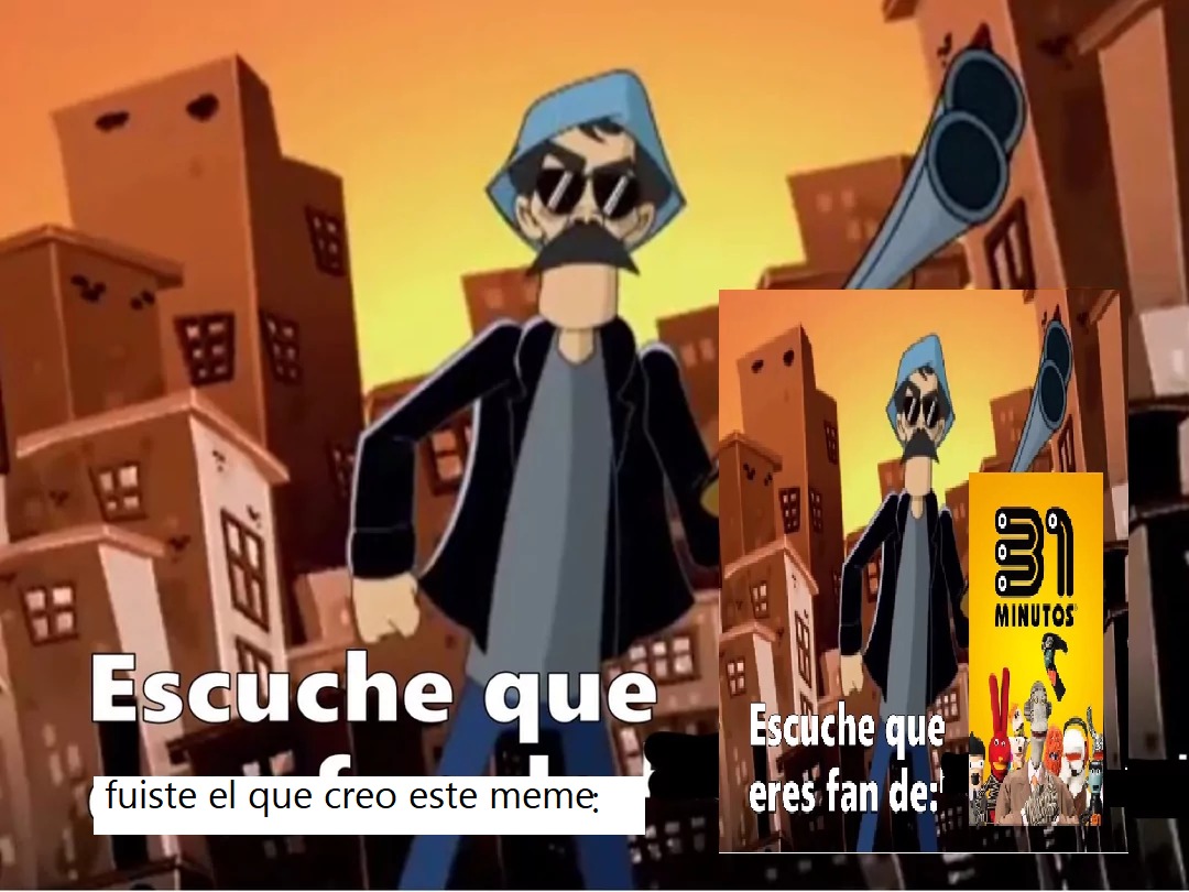 El titulo se fue a matar al que hizo este meme