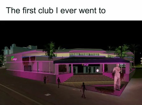 First club - meme