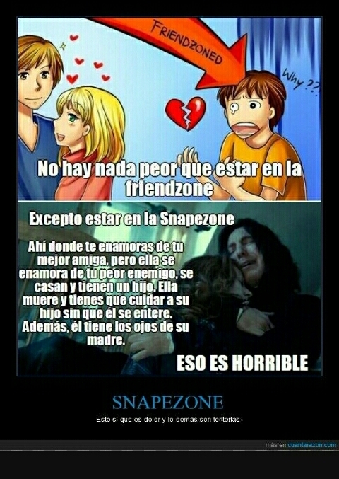 Pobre Snape... T-T - meme