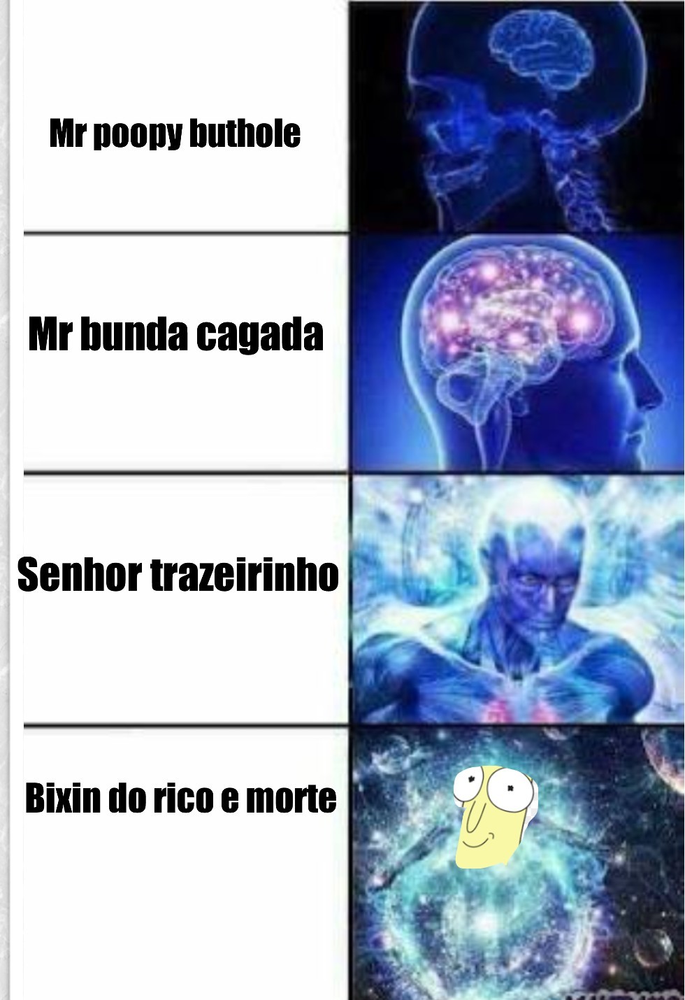 Kkkk não sei qual é o pior - meme