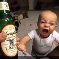 Baby wants beer