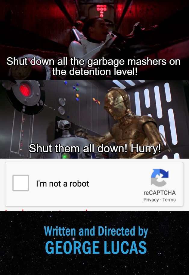 C3PO is a robot - meme