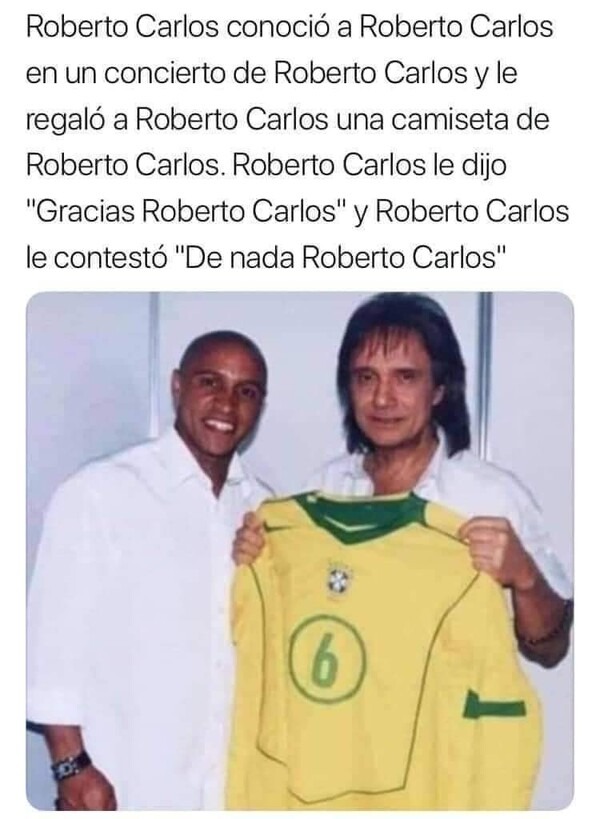 Roberto Carlos - meme