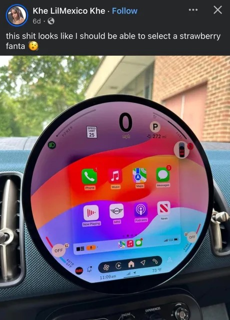 Car screens - meme