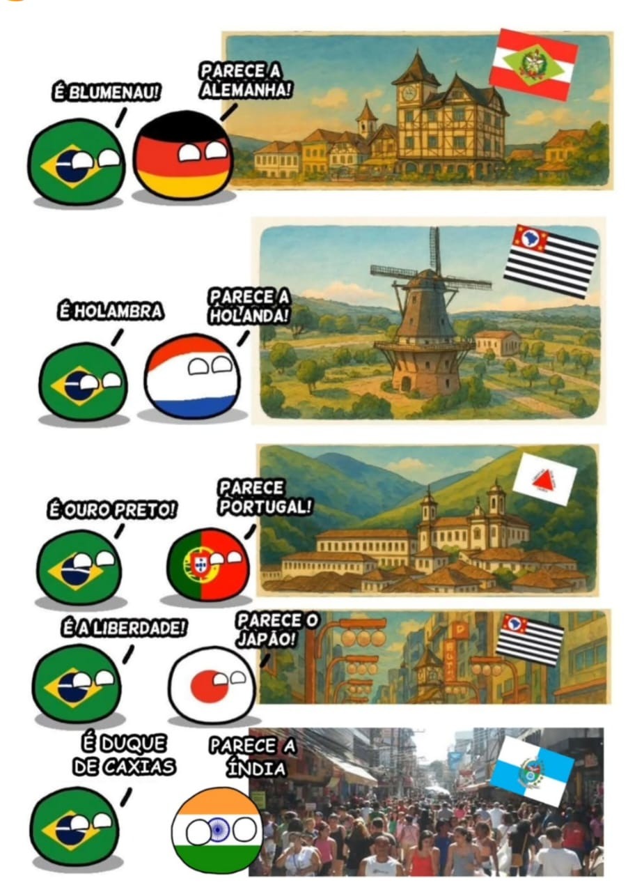 Rio de janeiro parece o quê? - meme