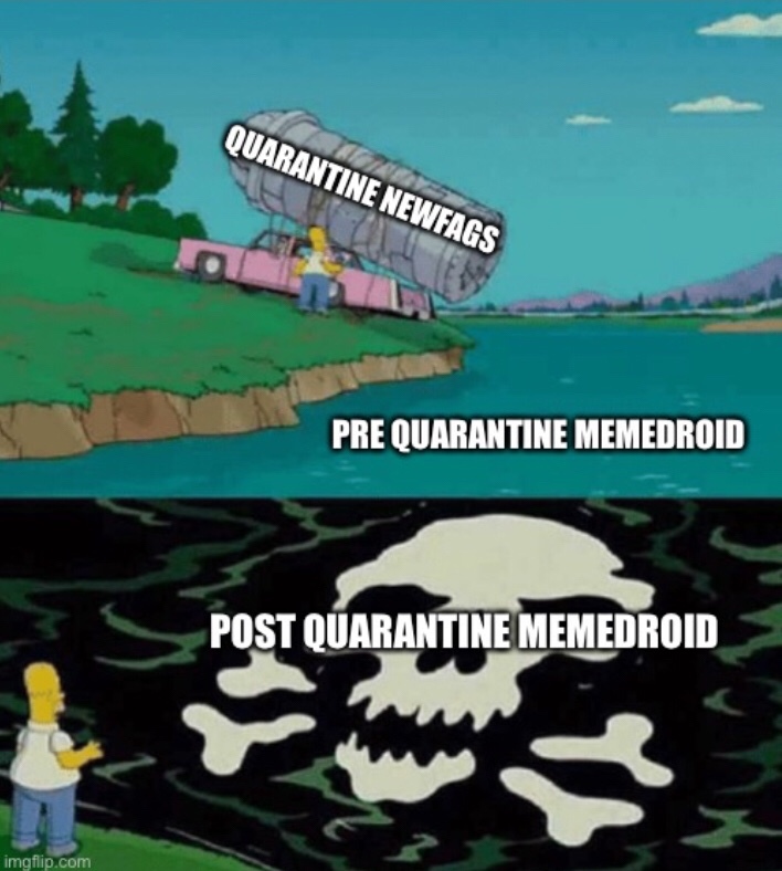 damn quarantine newfags - meme