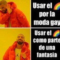 El arcoiris no pidio ser parte de los gay