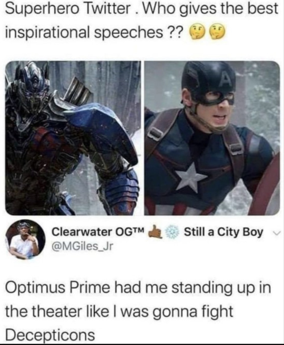 Optimus Prime - meme