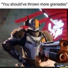 Shaxx being mean for once - meme