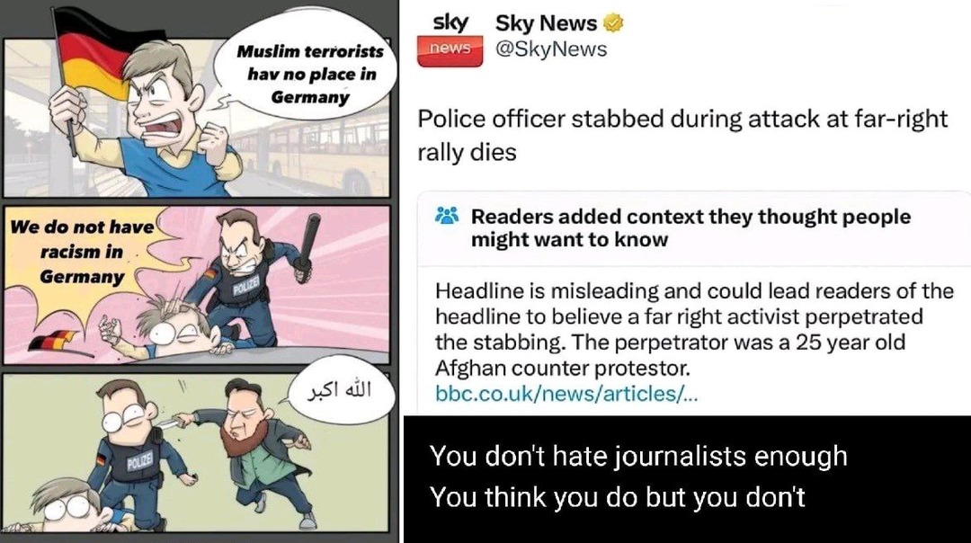 The media and those who control it, they are pure evil - meme