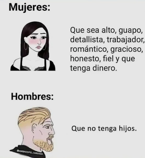 Por si no sabían hubo un podcast de una tanque (mujer gorda) decía sus exagerados requisitos para que tu,alguien, cualquier hombre se haga novio de ella y al final la tanque nunca consiguio uno - meme
