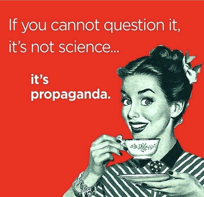 the science is settled - meme
