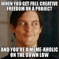 Full creative freedom