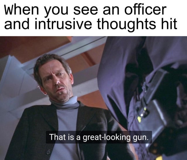 Intrusive thoughts meme