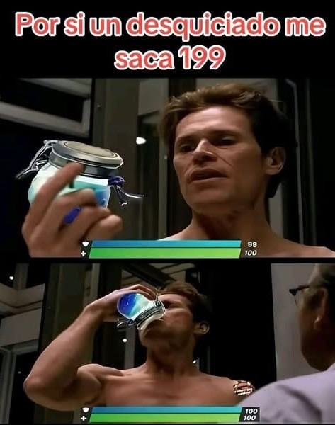 Por un descuido me sacó 799 y el alma - meme