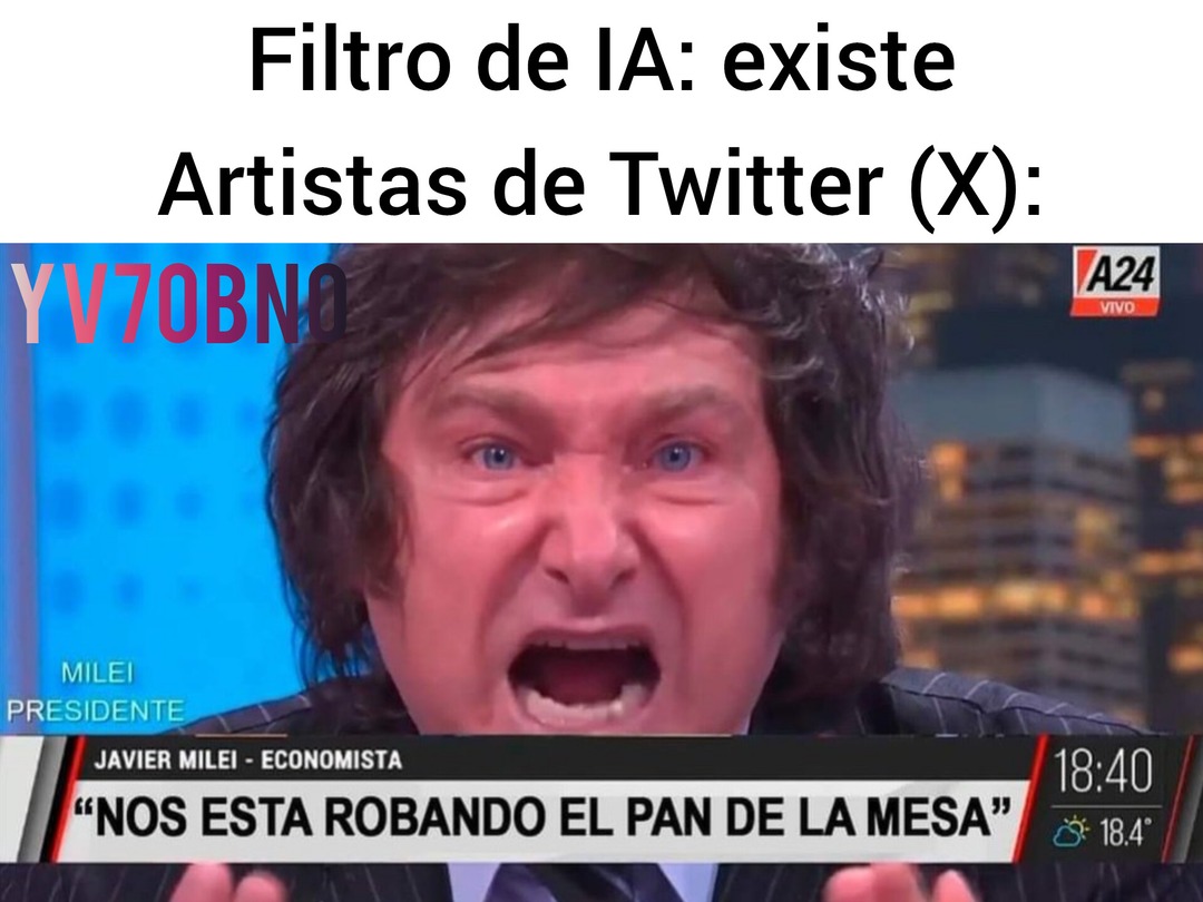 Filtros de IA - meme