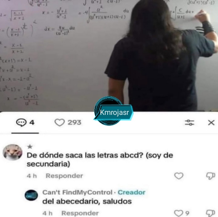 Matemáticas - meme