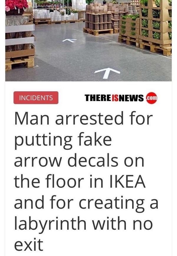 IKEA is a maze - meme