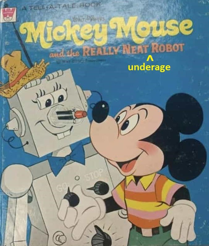 Mickey the Molester! - meme