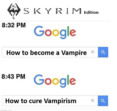 How to become a Vampire - meme
