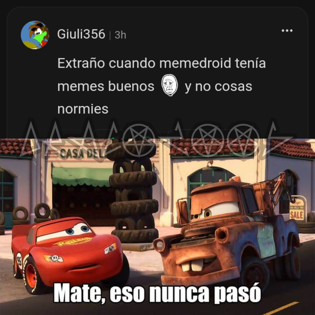 ¿Es la mierda de ahora o las virgadas del memedroid del pasado?