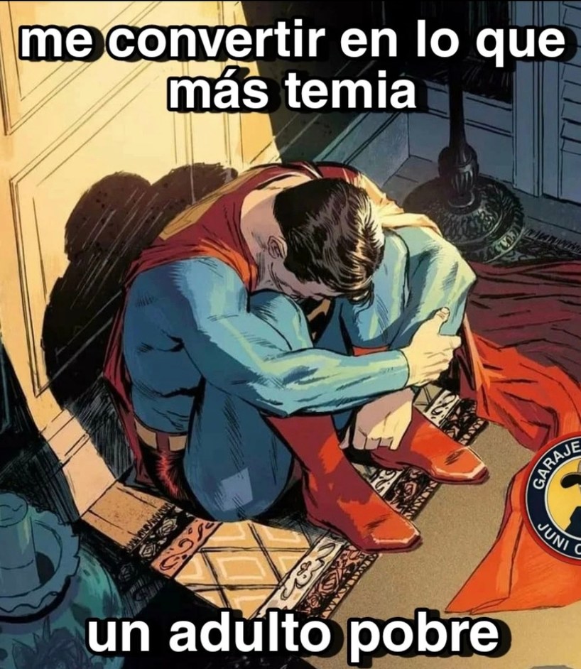 Me convertí en lo que más temía: un adulto pobre - meme