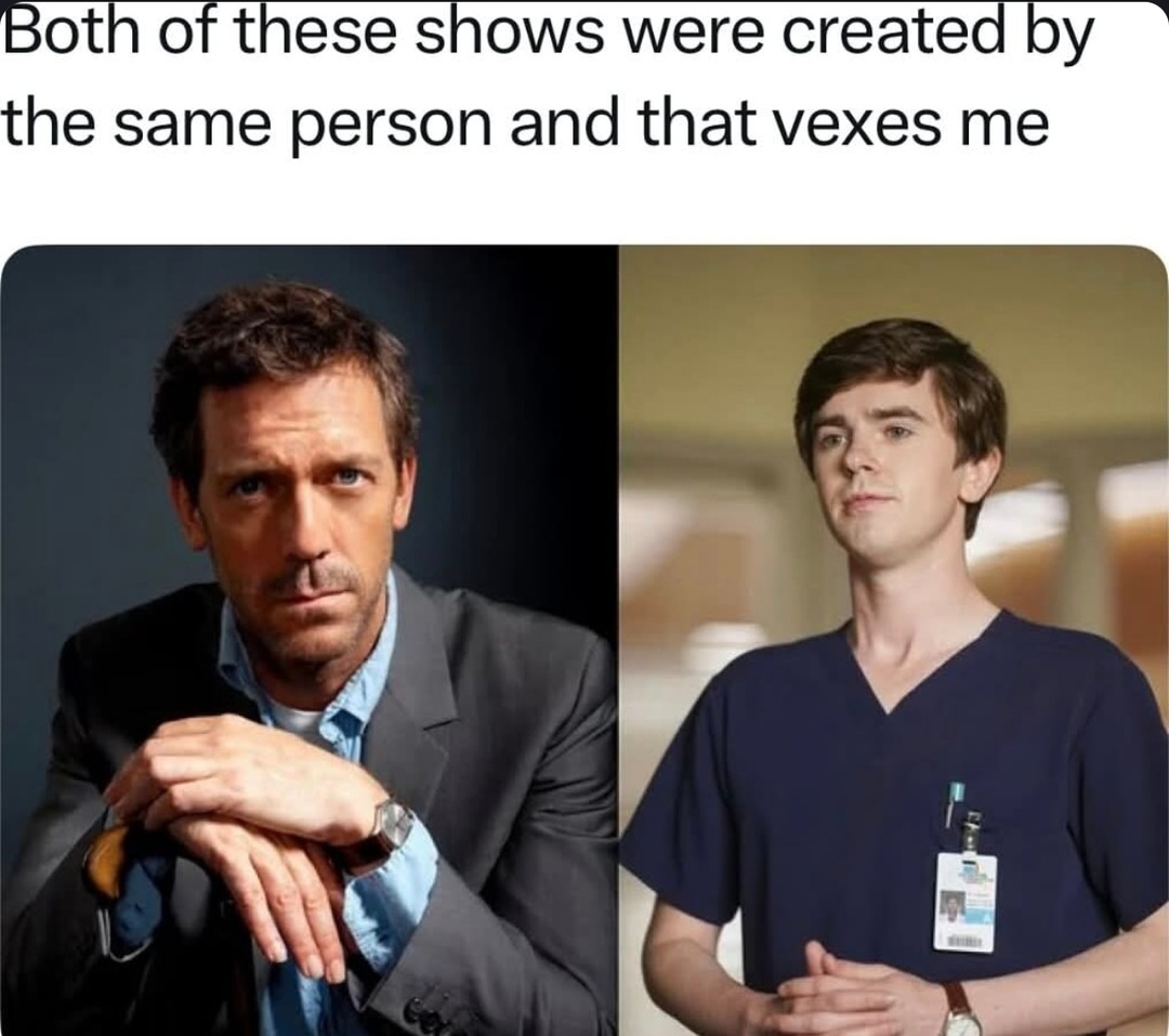 same creator made both? my brain can't accept that - meme