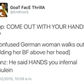 German woman