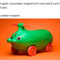 cucumber moped