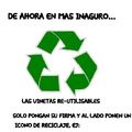 NO MAS COPIAS! A reciclar vinetas