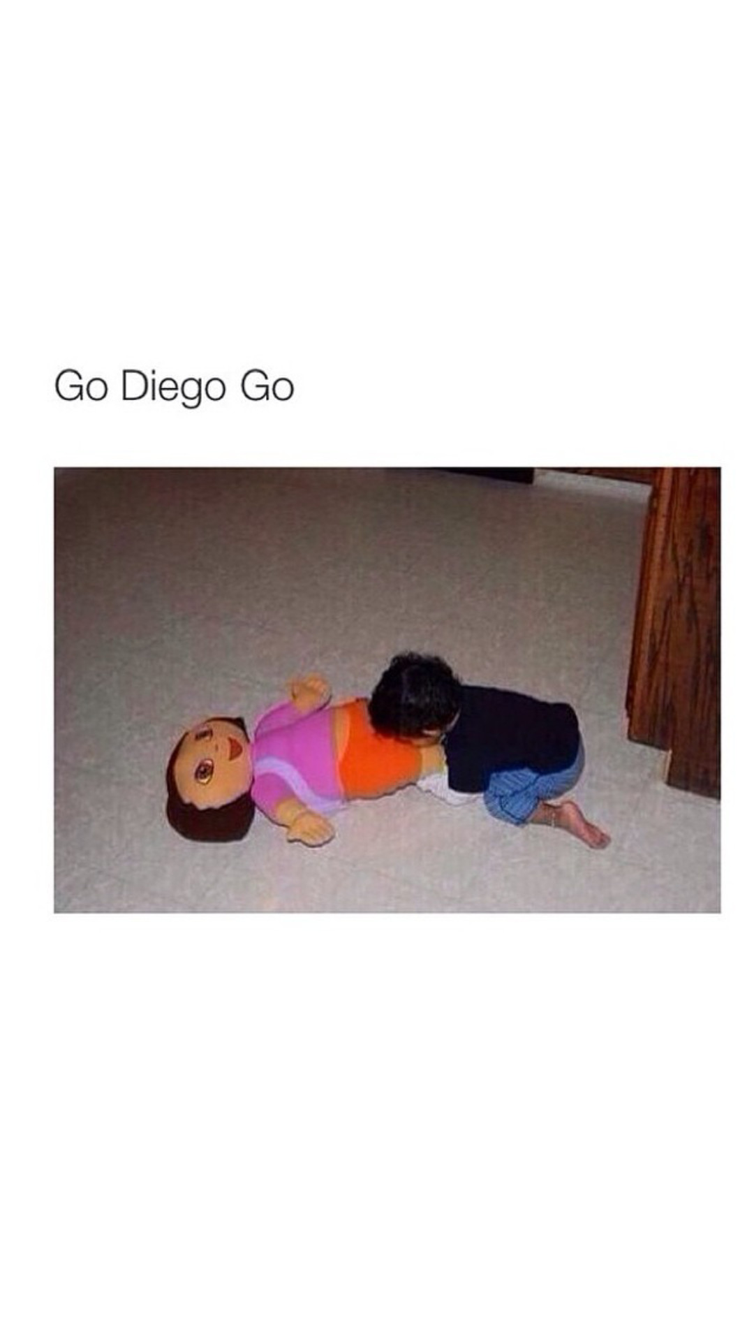 gooo Diego - meme