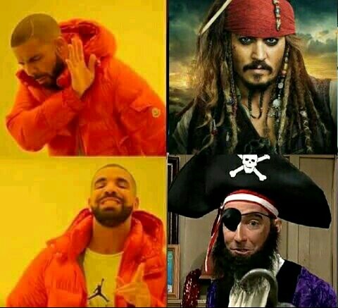 Parche el pirata - meme