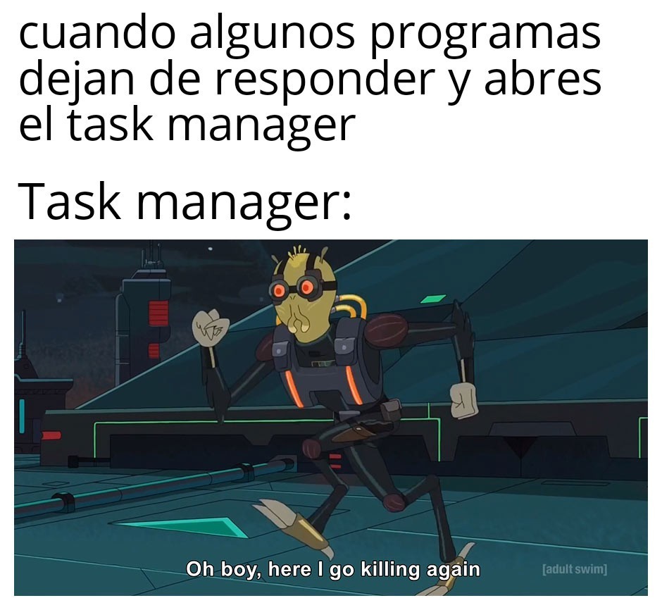 TASK MANAGER IS YISUS - meme