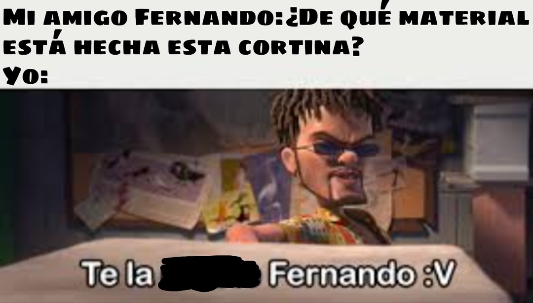 Tela Fernando - meme