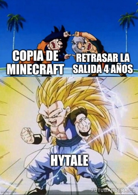 la verdad es un poco copia pero espero que tenga esencia propia - meme