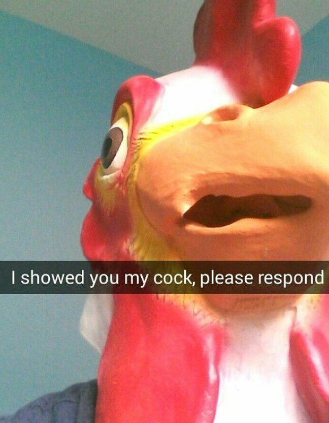 I showed u my cock - meme