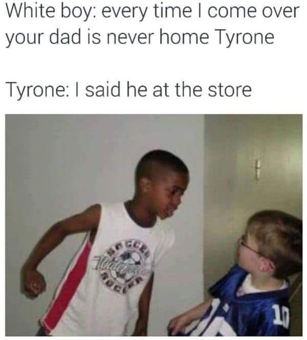He at the store - meme