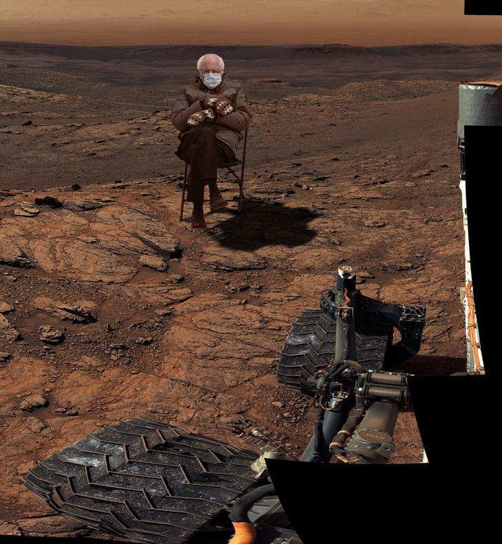 Nasa finds evidence of life on Mars - meme
