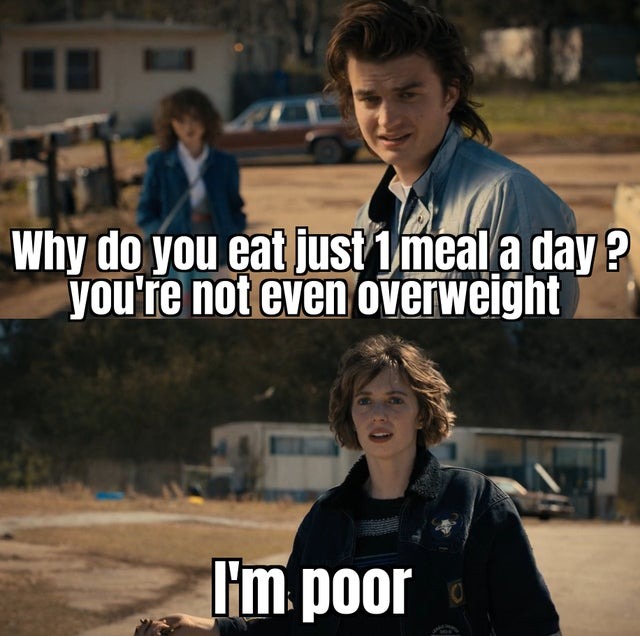 1 meal a day - meme