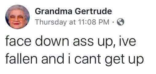 Grandma no - meme