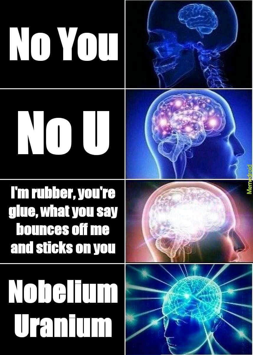 Chemistry Meme Template