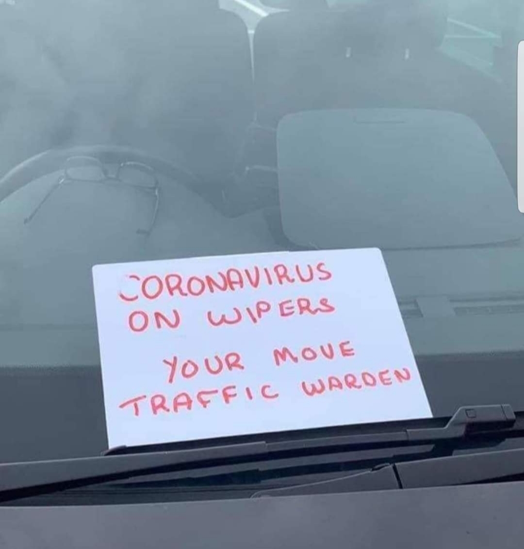 Well the traffic person can bugger off - meme