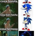 Un meme de Sonic