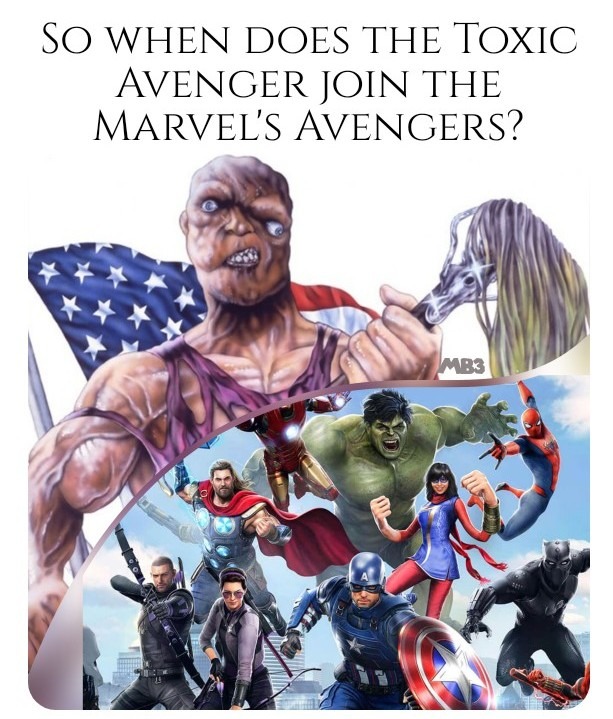 Toxic Marvel Avenger - meme