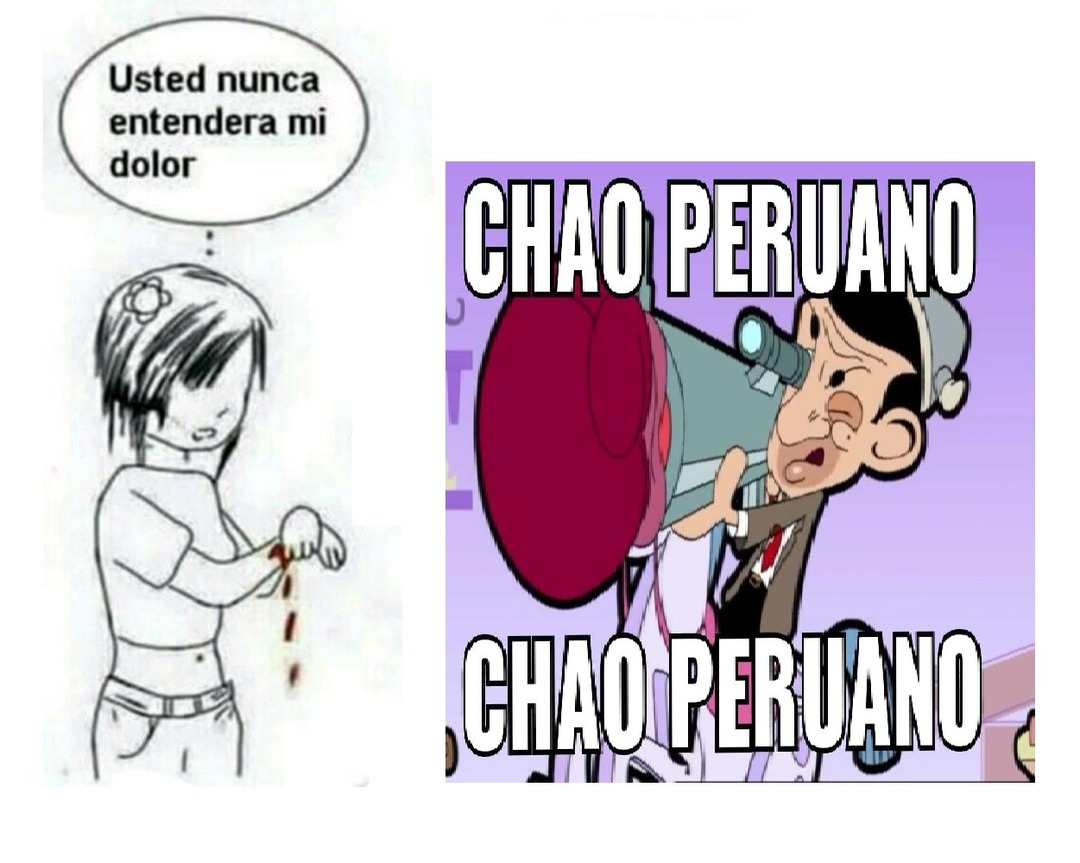 Chao peruano :ifyouknow: - meme