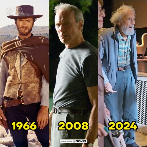 CLINT EASTWOOD A TRAVÉS DE LOS AÑOS - meme