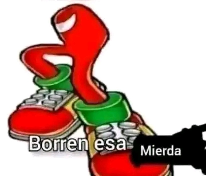 *Le desintegra molecularmente el ano* - meme