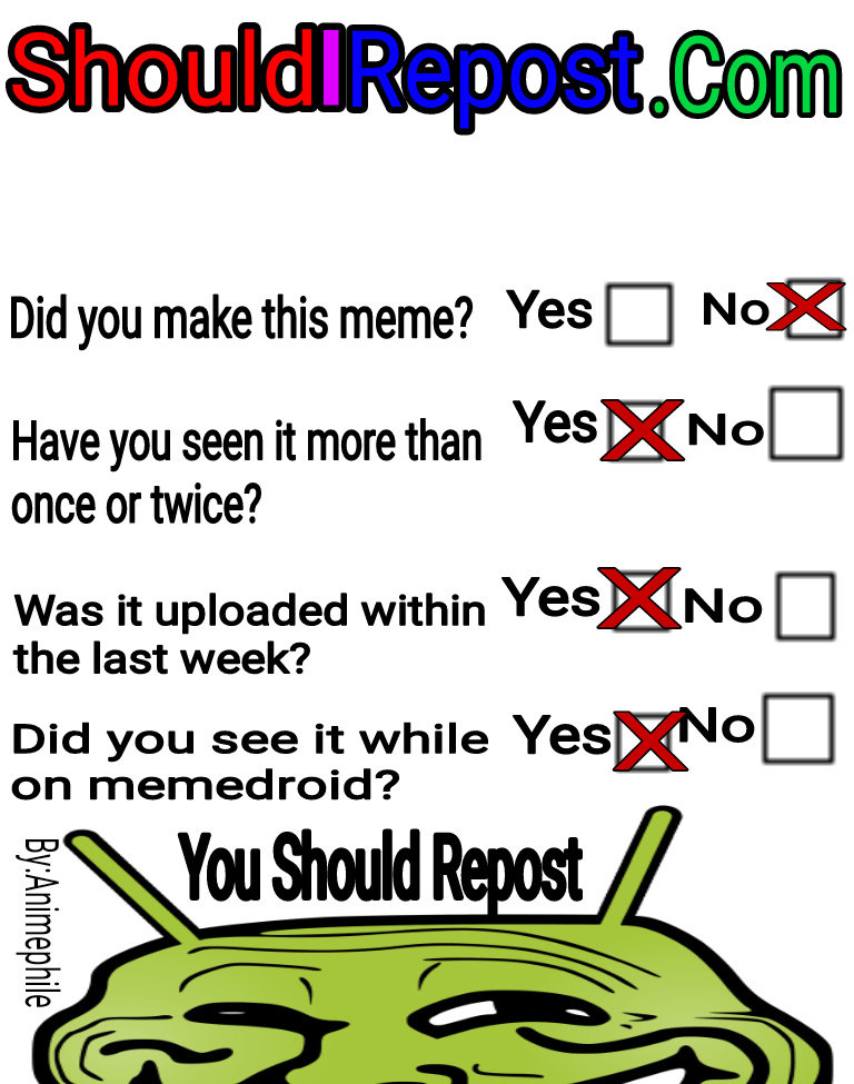 OC... Do Not Repost - meme